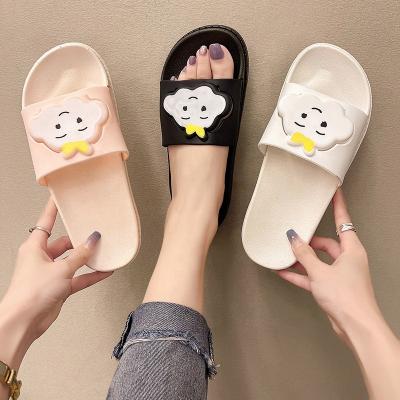 China Damping new summer fashion Korean home slippers ladies outdoor flat slips slippers for women for sale