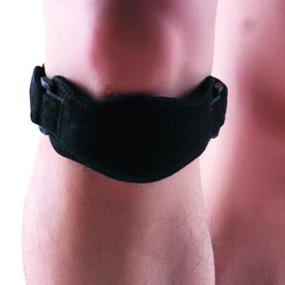 China Heat Adjustable Outdoor Sports Patella Strap Football Soccer Patella Cover Pressurized Patellar Band for sale