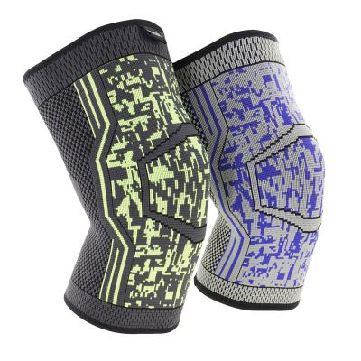 China Medical Elastic Knee Protective Support Replace Athletics Sleeve Compression Knitting Adjustable Knee Brace for sale