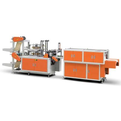 China 2020 Hotels New Type High Speed ​​Automatic Double Layer HDPE / LDPE Plastic Glove Making Machine for sale