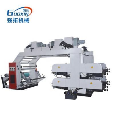 China Factory High Speed ​​4 Color Plastic Bag Flexo Printing Machine (120m/min) for sale