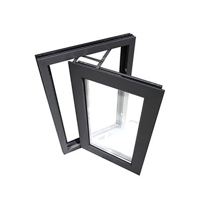 China Magnetic Screen China Customized House Windows Aluminum Frame Double Glazed Ultra Narrow Frame Aluminum Casement Window for sale