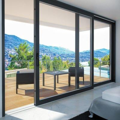 China Anti-theft Aluminum House Doors Aluminum Sliding Door Sliding Door Sliding for sale