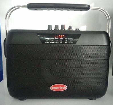 China Music Bluetooth Plastic Protable Trolley Speaker Built-in USB And SD Reader Function for sale