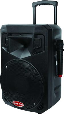 China Big Power 60w Usb Portable Trolley Speaker Stereo PA System , Weatherproof for sale