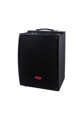 China Two Way Single 8 Inch Portable Battery PA Speaker With Equalizer / Mic Input for sale