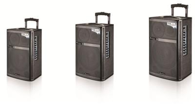 China Pro10 Inch Active 100w Portable Trolley Speaker Battery Powered PA System for sale