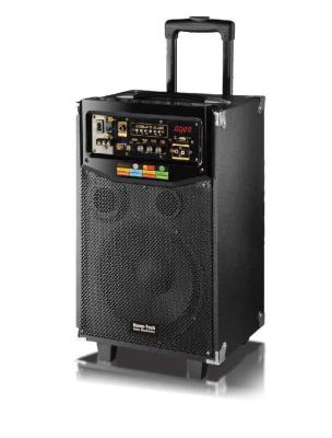 China Outdoor Portable Rechargeable Bluetooth Trolley Speaker System For Restaurant for sale