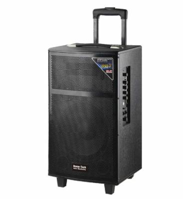 China High Power 100w Bluetooth Rechargeable Dj Speaker Powered Portable PA System for sale