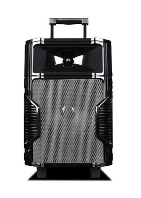 China Pro Audio Music Bluetooth Rechargeable Trolley Speaker Portable PA Sound System for sale