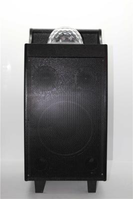 China 10 Inch Subwoofer Disco Light Bluetooth Speaker With USB / SD Card Function for sale