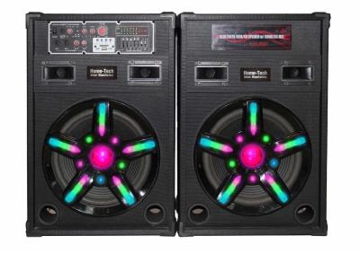 China Disco Light Bluetooth Wireless PA Speakers / Professional Stage Speaker System for sale