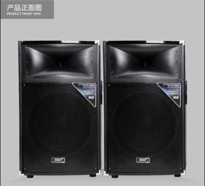 China Pro Stage 100 Watt 15'' Black Wireless PA Speaker System For Concert for sale