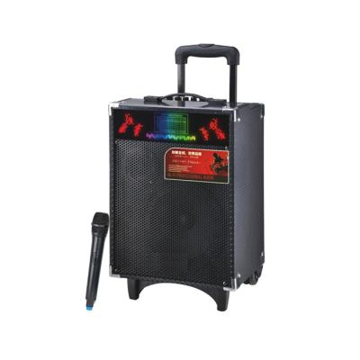 China High Power 60W Bluetooth Portable Trolley Speaker Battery Powered Dj Speakers for sale