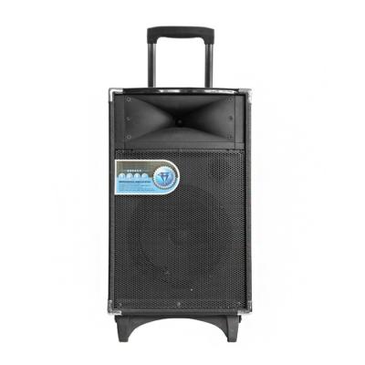 China Compact PA Lightweight Portable Trolley Speaker / Battery Powered Stereo Speakers for sale