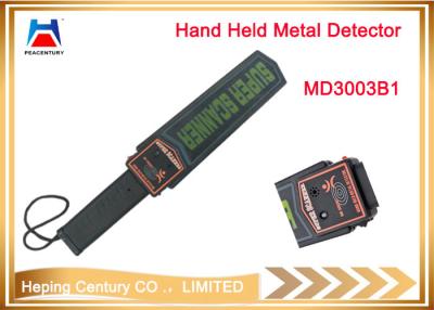 China Hot super scanner hand held metal detector with 9V dry battery used in school for sale