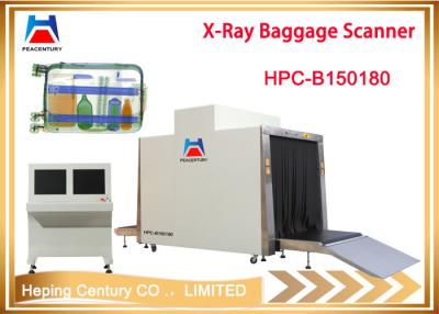 China PEACENTURY 150*180 size x ray pallet inspection system in seaport, airport bag x ray machine for sale