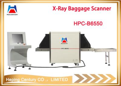 China 6550 X-ray airport baggage scanner X-ray baggage scanner detector luggage scanner security machine for sale