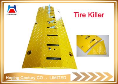 China Tire killer for tyre, durable one-way speed hump road spikes speed breaker for sale