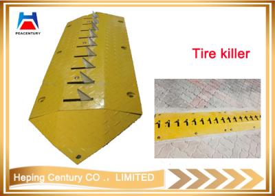 China Tyre Killer Steel Material Road Safety Traffic Control Tire Spiker Tire Killer for sale