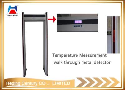 China Two-in-one  Infrared Thermometer  Walk Through Metal Detector for sale