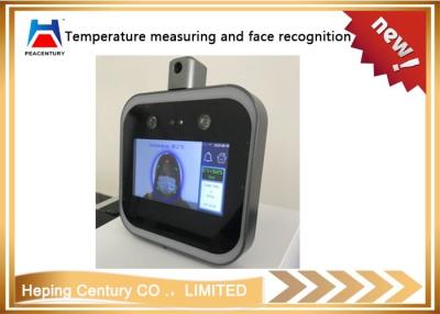 China High performance 7 inch face recognition thermometer temperature testing system for sale