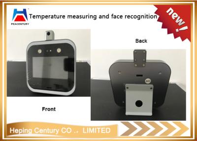 China Face Recognition Body Temperature Measuring Thermal Scanner Machine with Staff Time Attendance System for sale