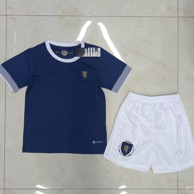 Chine Édition commémorative bleue royale de débardeur du football de débardeurs de football d'enfants de tissu de polyester à vendre