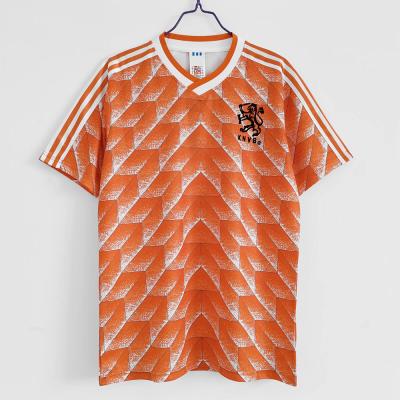 Cina Retro Jersey di calcio delle vecchie di calcio maniche bianche asciutte rapide rosse dei Jersey in vendita