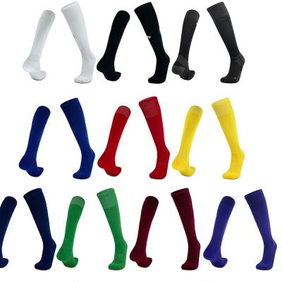 Chine La haute poignée du football de genou cogne de longues chaussettes à séchage rapide du football à vendre