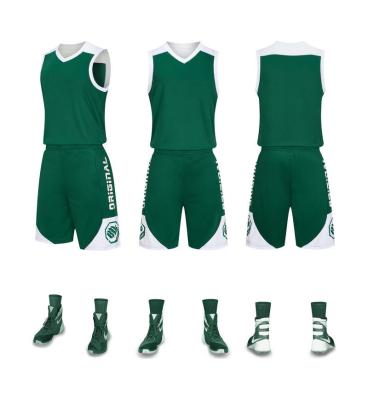 중국 Custom Basketball Jersey Set Print Personalized Basketball Tank Tops And Short Uniform For Men Women Boy Girl 판매용