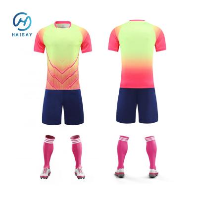 China Elevate Your Game with Sleek and Functional Soccer Team Jerseys 140gsm Fabric Weight for sale