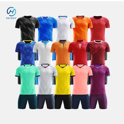 China Tailored to Your Style Children Size Football Uniforms with Ribbed/Crew Collar Style for sale