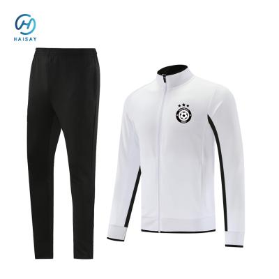 China Unleash Your Potential with Our White Football Training Tracksuit Team Logo Included for sale