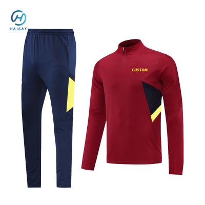 China Customized Logo Football Training Tracksuit The Ultimate Choice for Agility and Mobility for sale