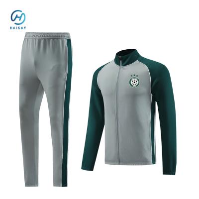 China Upgrade Your Football Training Attire with Our Quick Dry Tracksuit Fabric in Team Colors for sale