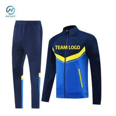 China Stay Warm and Train in Style Winter Football Tracksuit with Quick Dry Fabric Weight 140gsm for sale