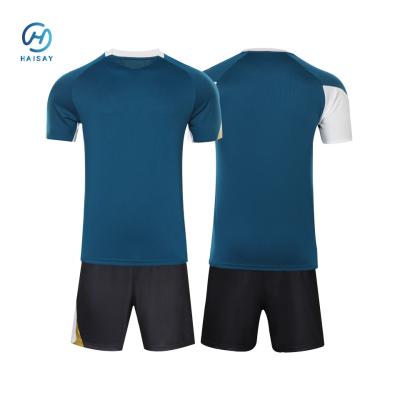 China Sublimation Fußball-T-Shirt Personalisieren Fußball tragen Sport Trikot für niedrige MOQ zu verkaufen