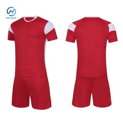 China XL Adult Size 100% Polyester Fabric Material Football Jersey for sale