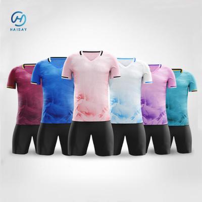 China Leichtgewicht Fußball Trikot für Erwachsene Ergonomische Fit Showcase Teamgeist auf dem Platz zu verkaufen