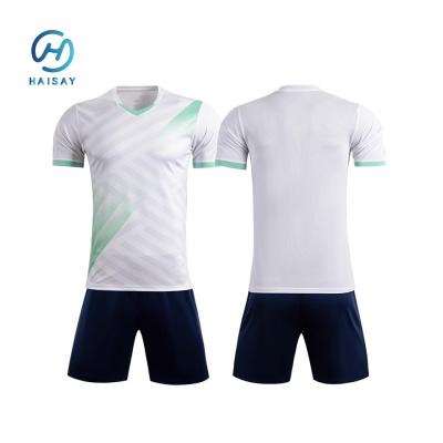 China Breathable and Durable Plain Soccer Jerseys for Football Players for sale