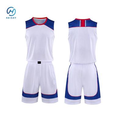 Chine Conception personnalisée sport respirant porter sur mesure sublimation réversible maillot de basket ensemble uniforme de basket-ball à vendre