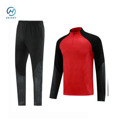 China Lightweight Elite Football Training Suit Enhance Your Performance on the Pitch with Quick Dry Polyester Fabric for sale