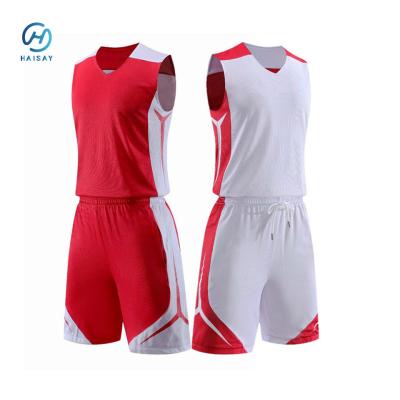 China Fabrieksvoorziening Warme verkoop Gepersonaliseerd Basketbal Uniform Gepersonaliseerd Basketbal Jersey Gepersonaliseerde Sportkleding Te koop