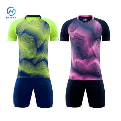 China Dynamic Football Jersey Lightweight Breathable Fabric Weight 150gsm Pattern Twill Show Your Team Spirit on the Pitch for sale