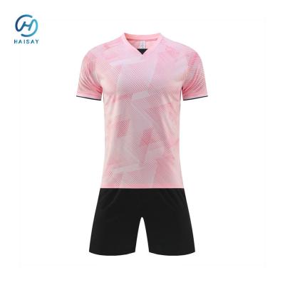 China Sublimation Print High Quality Soccer Teamwear Series Football Uniforms New Design OEM Custom Design Men Football Jersey Shirt for sale