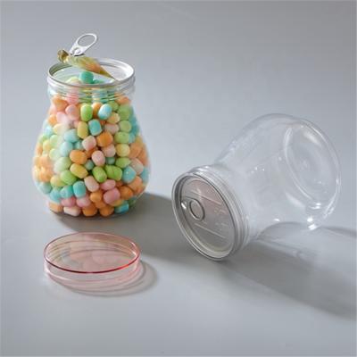 China Safety / Non-Toxic PET Plastic Package Bottle Pet Jar Biscuit Packaging for sale