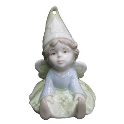 China Porcelain female figurine home decoration garden decoration statuette craft ornament ceramic female accessories supplying home decor for sale