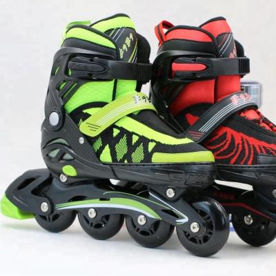 China Plastic Shell And Sponge Boy Toys Toys High Snap Roller Skate Shoes Blades For Adults for sale