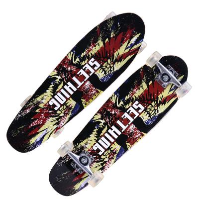 China Custom Maple Skateboard Deck Wooden Finger Skateboard Best Electric Skateboard for sale